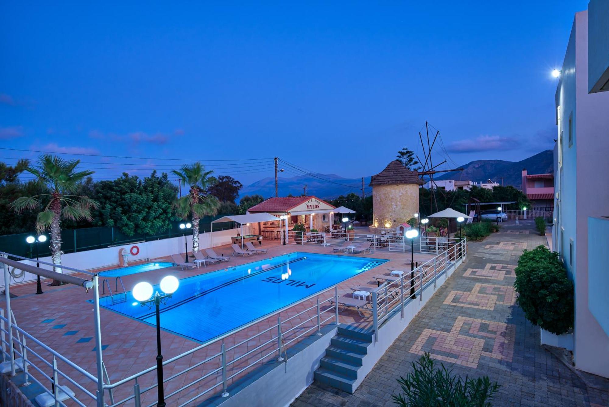Mylos Apartments Anissaras แอร์ซอนิสซอส ภายนอก รูปภาพ