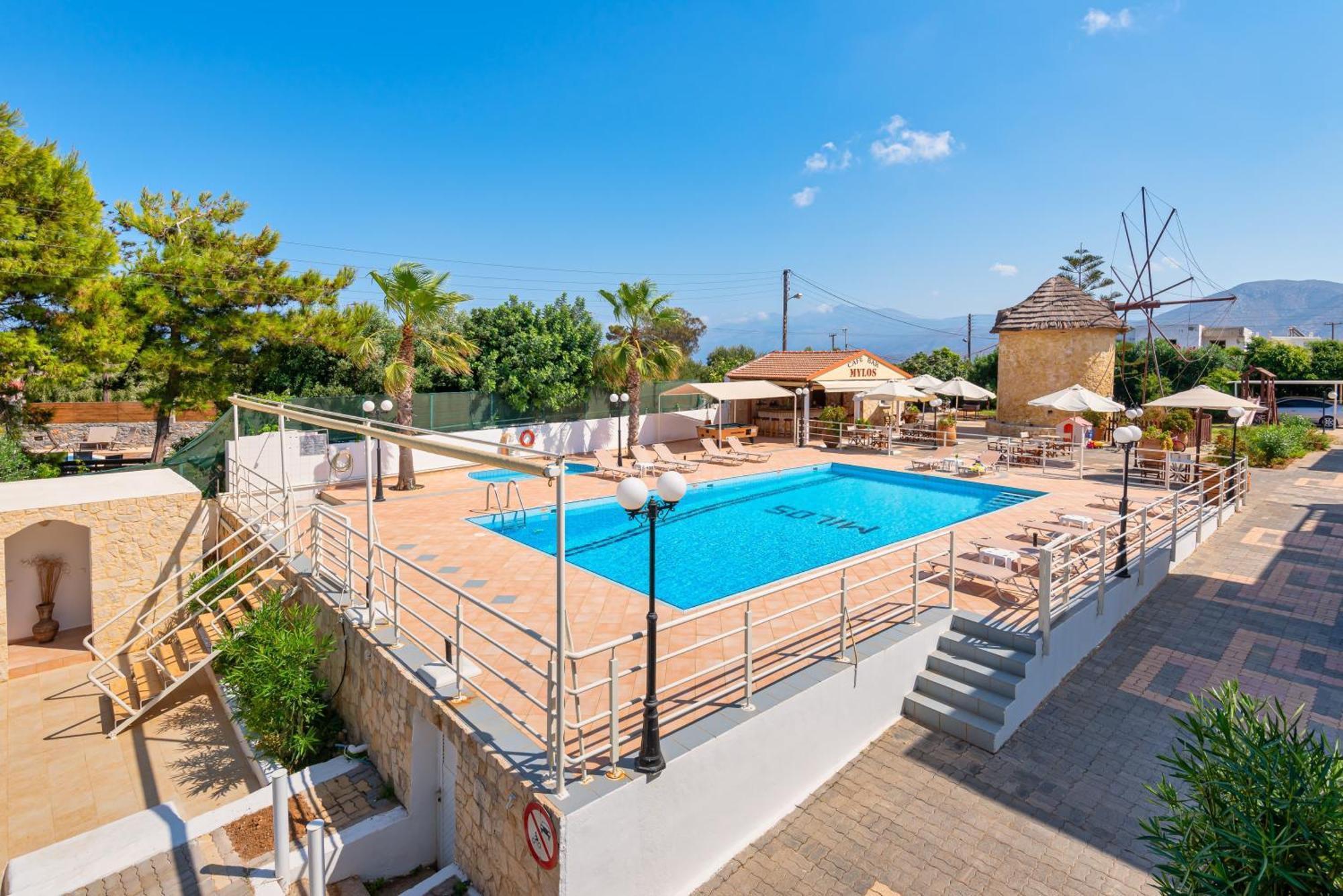 Mylos Apartments Anissaras แอร์ซอนิสซอส ภายนอก รูปภาพ